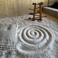 Salz Zeichnung Spirale